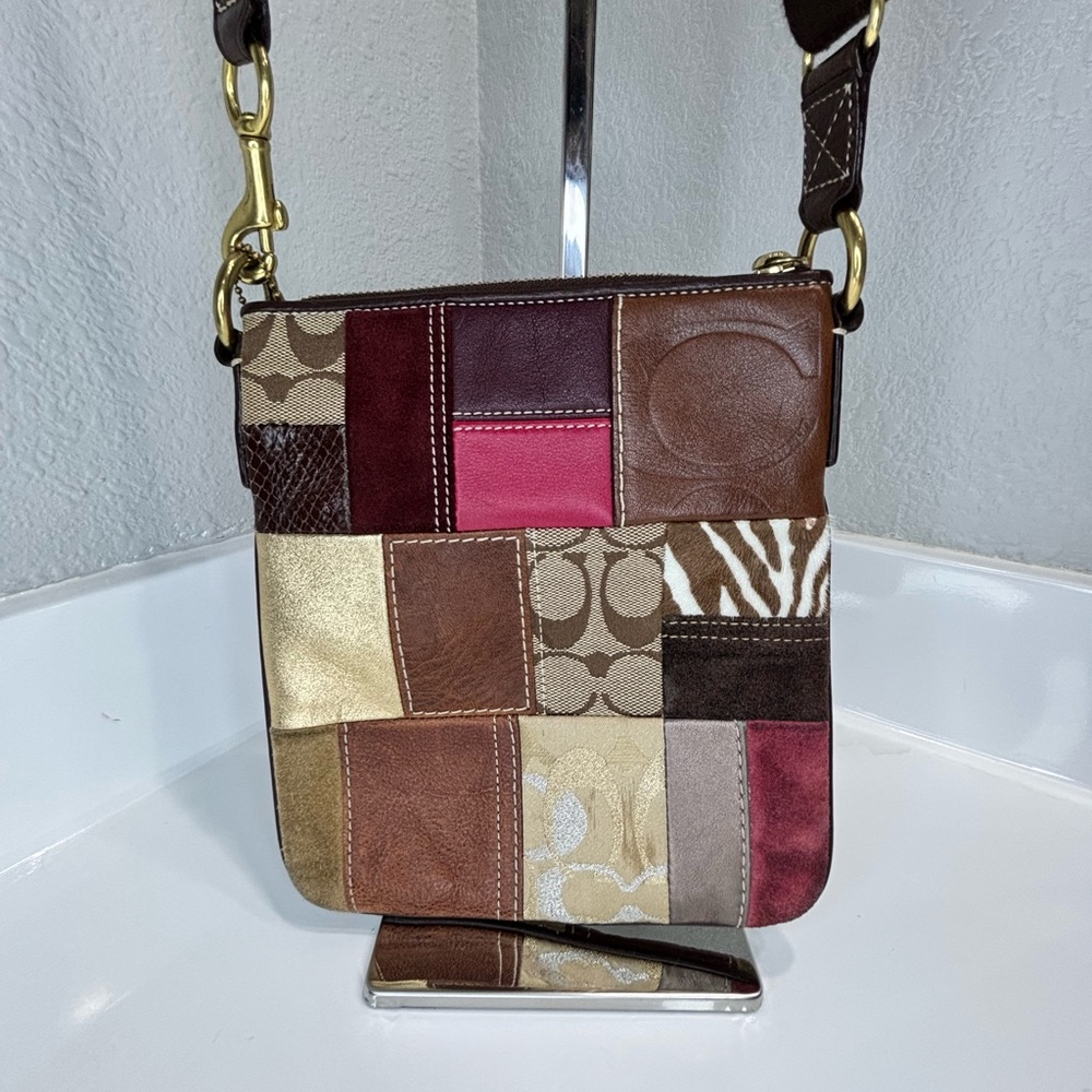 Coach Patchwork Swingpack Crossbody - image 3